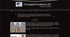 Desktop Screenshot of caccioppolianderson.com